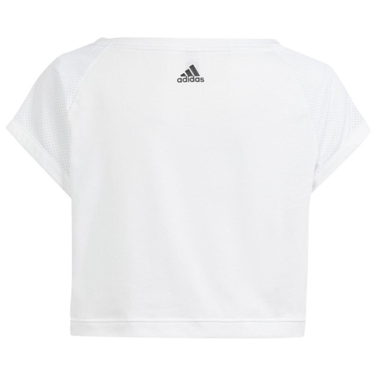 Adidas Παιδική κοντομάνικη μπλούζα JG Dance Aeroready Cropped Tee Adidas Παιδική κοντομάνικη μπλούζα JG Dance Aeroready Cropped Tee